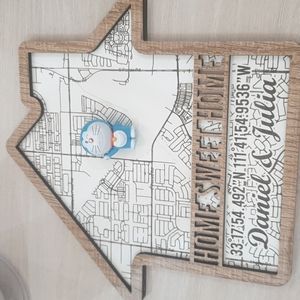 Blue cat's house toy